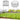 5-Panel Metal Garden Fence, 66cm (H) x 60cm (W)/ 26″ H x 24″ W