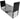 Double Door Animal Cage Trap 80 X 33 X 27 cm